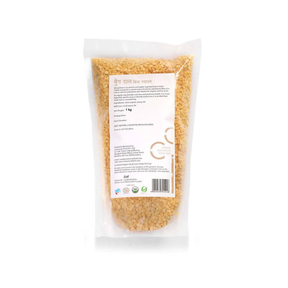 Conscious Food Yellow Lentil Mung Dal 