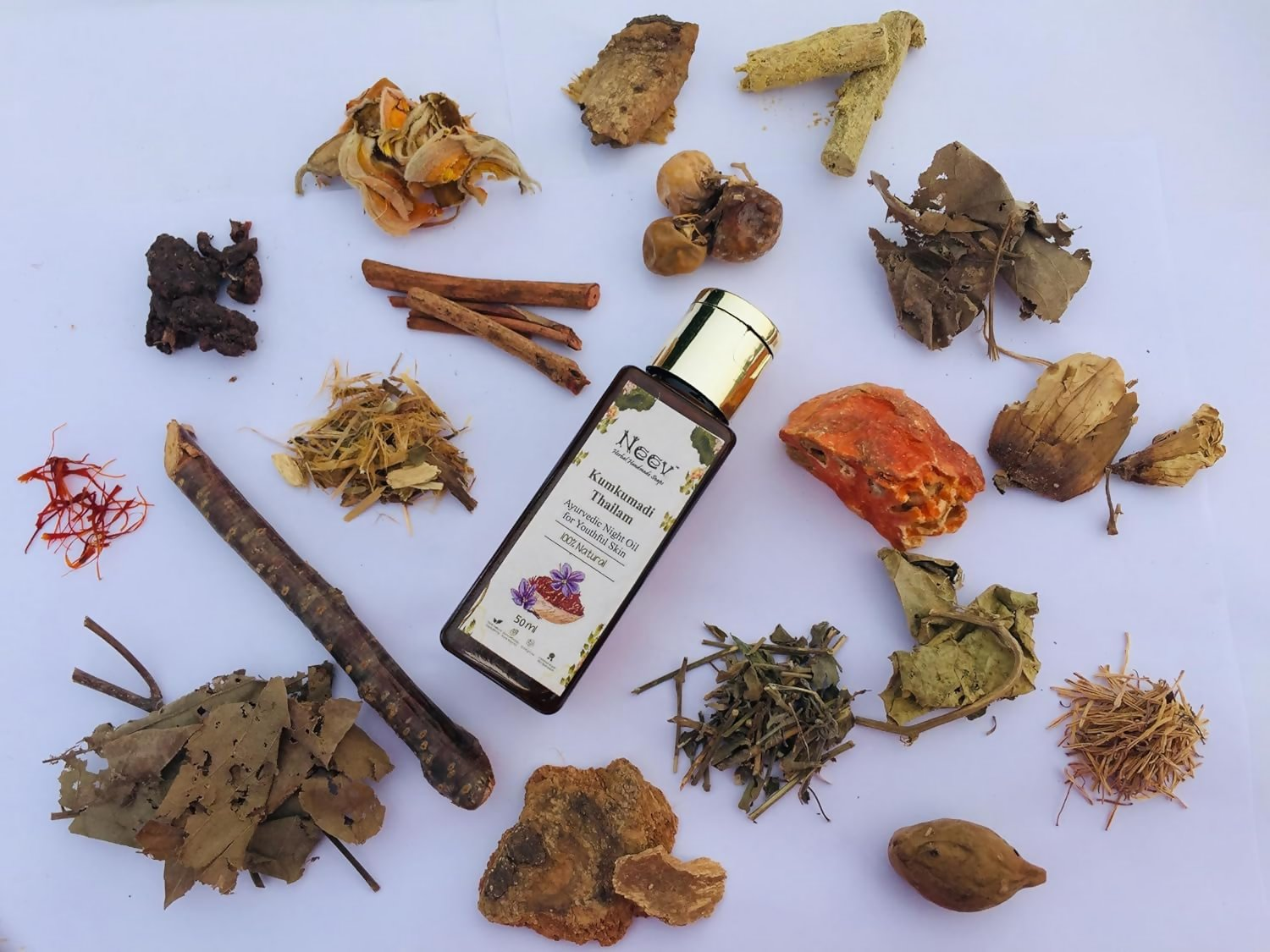 Neev Herbal Handmade Soaps Kumkumadi Oil