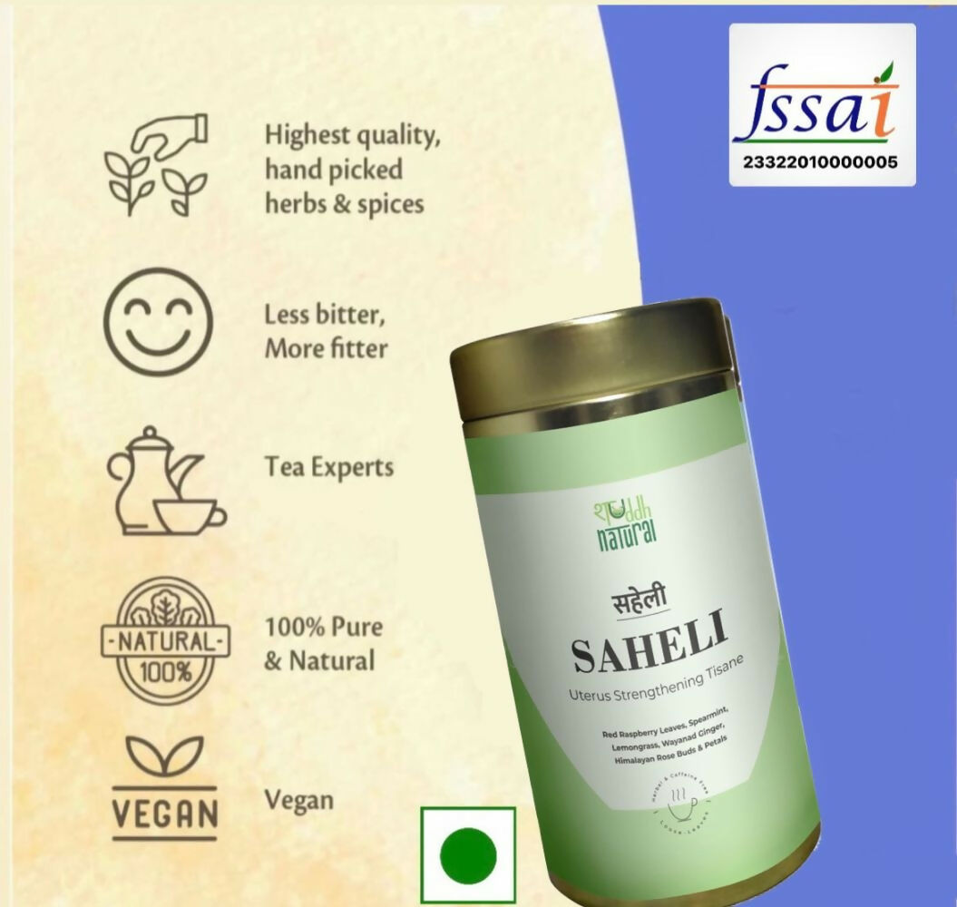 Shuddh Natural Women Wellness Tea Saheli Floral Tea 