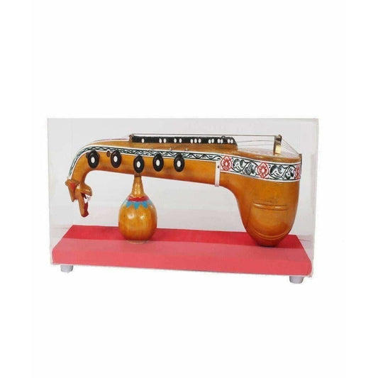 Bobbili Medium Veena With Frame - Grab2buy