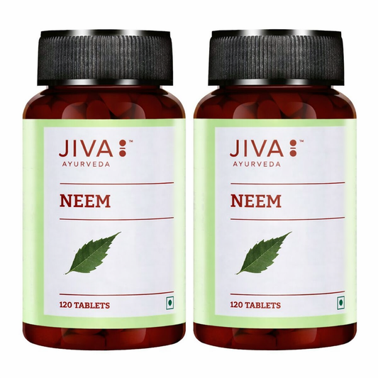 Jiva Ayurveda Neem Tablets 