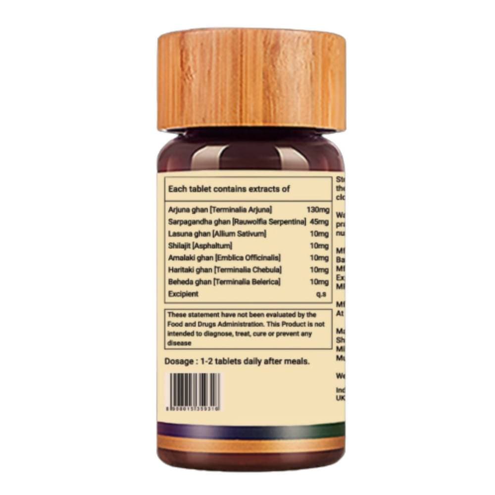 Biogetica Bipsolve (Blood Pressure Support) 80 Tablets  Grab2Buy Biogetica Grab2Buy