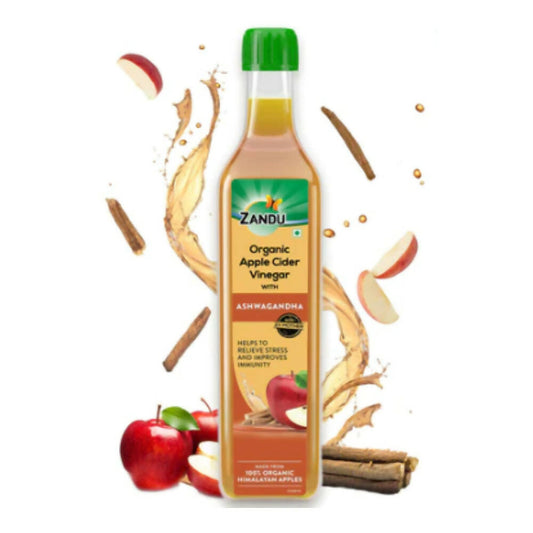 Zandu Organic Apple Cider Vinegar With Ashwagandha - Grab2buy