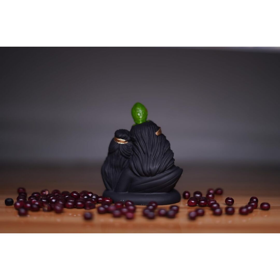 India Ka Bazar Lord Radha Krishna Idol - Gold & Black - Grab2buy