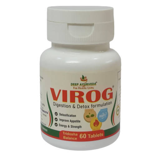 Deep Ayurveda Virog Tridosha Balance Tablets 