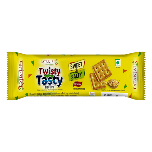 Patanjali Twisty Tasty Biscuits 