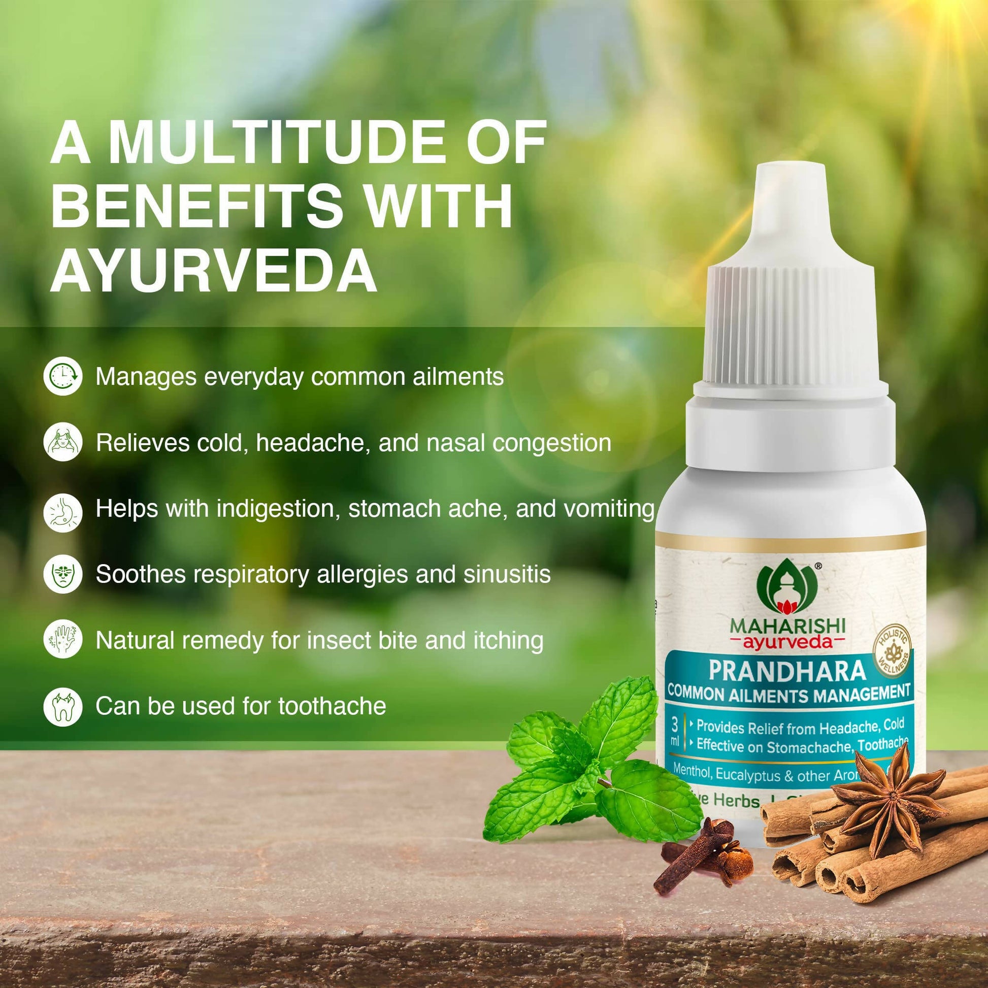 Maharishi Ayurveda Prandhara Oil - Grab2buy