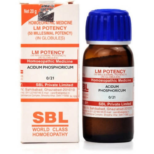 SBL Homeopathy Acidum Phosphoricum LM Potency 