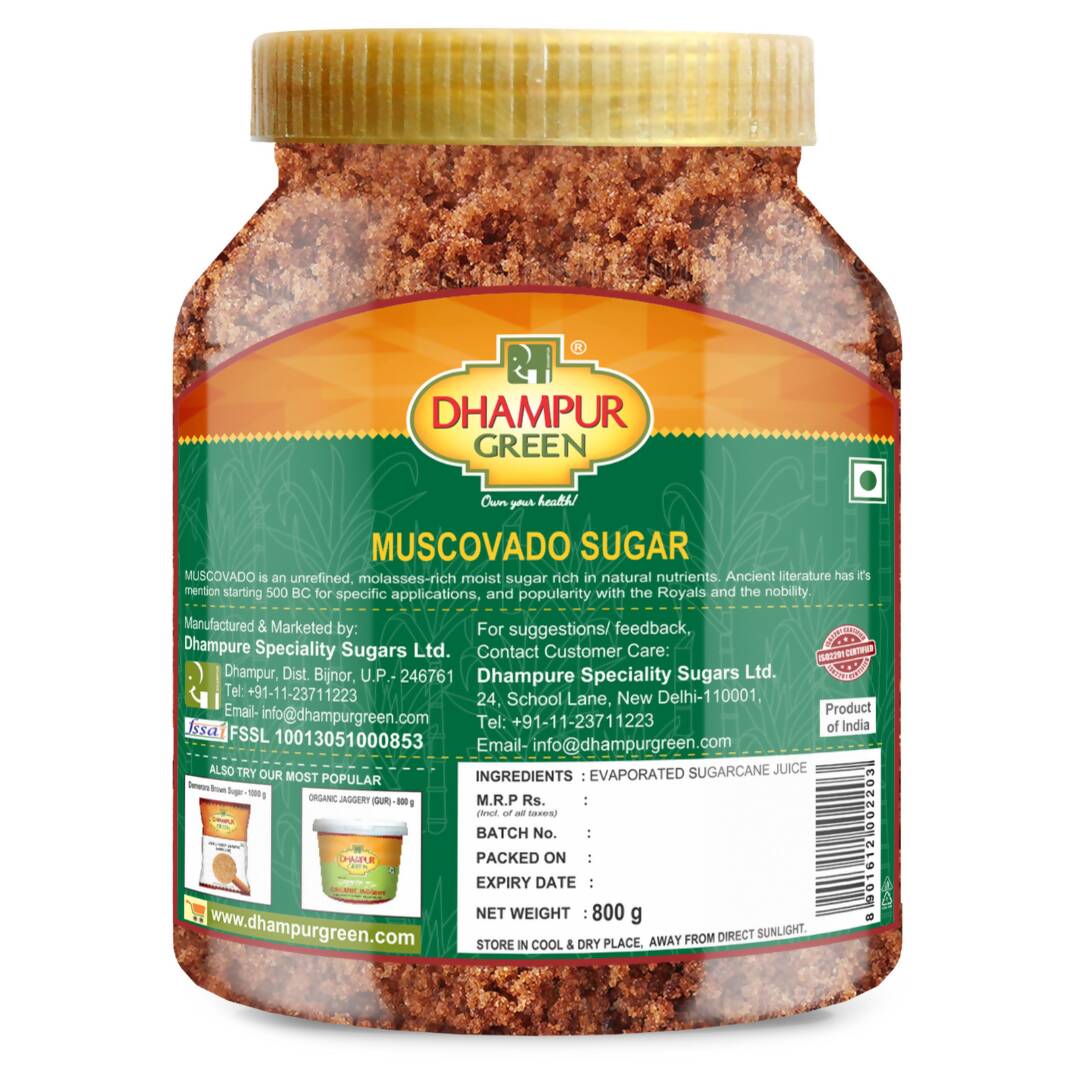 Dhampur Green Muscovado Sugar 