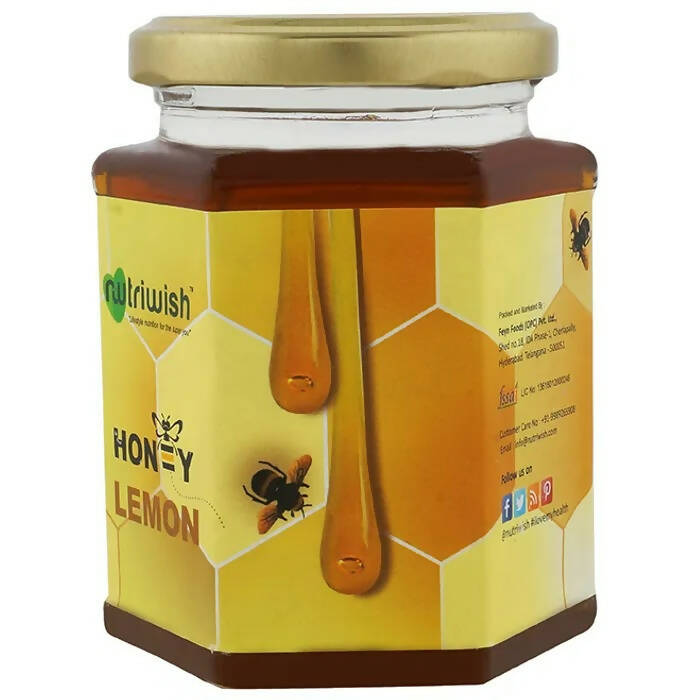 Nutriwish 100% Pure Organic Honey Lemon 