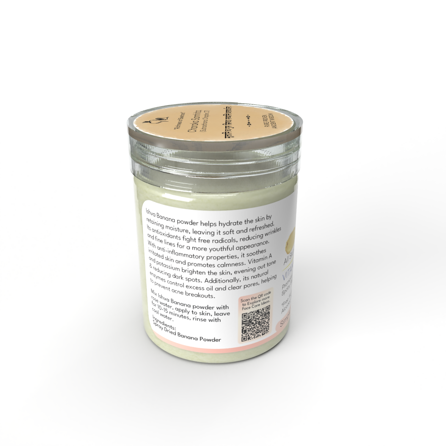 Ishva Banana Powder For Skin 