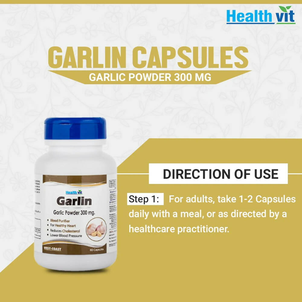 Healthvit Garlin Capsules - Grab2buy