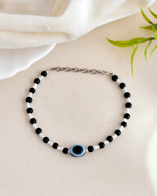 VOJ Stainless Steel Beads Brass Bracelet - Grab2buy