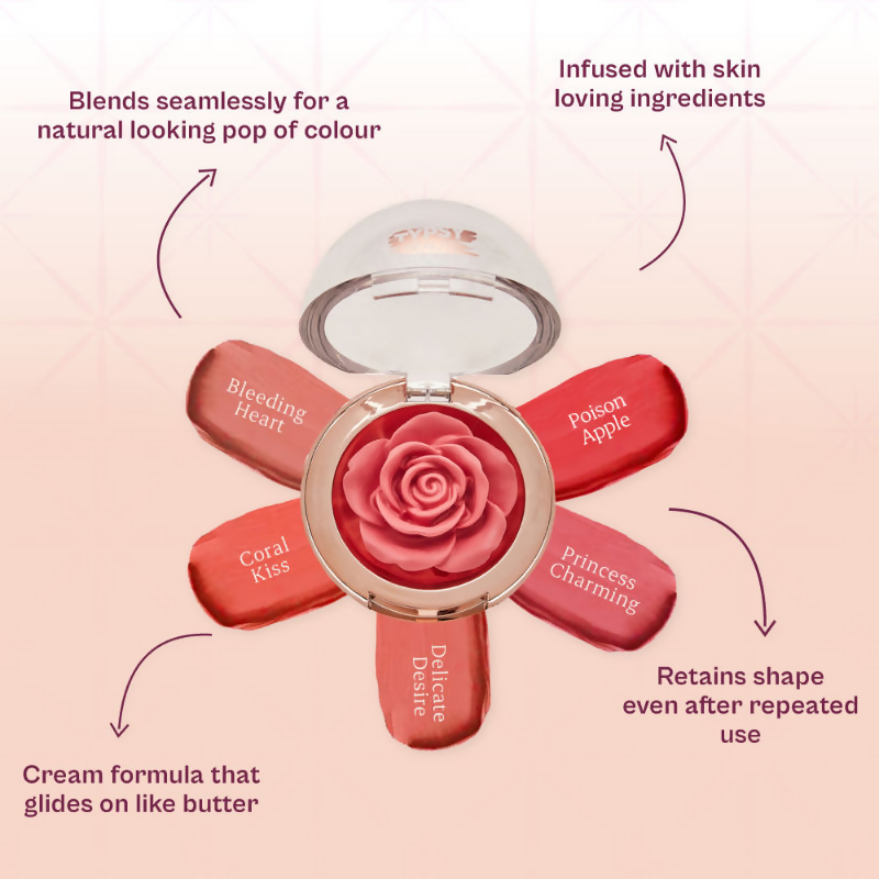 Typsy Beauty Enchanted Garden Rose Blush - Delicate Desire 04  Grab2Buy Typsy Beauty Grab2Buy