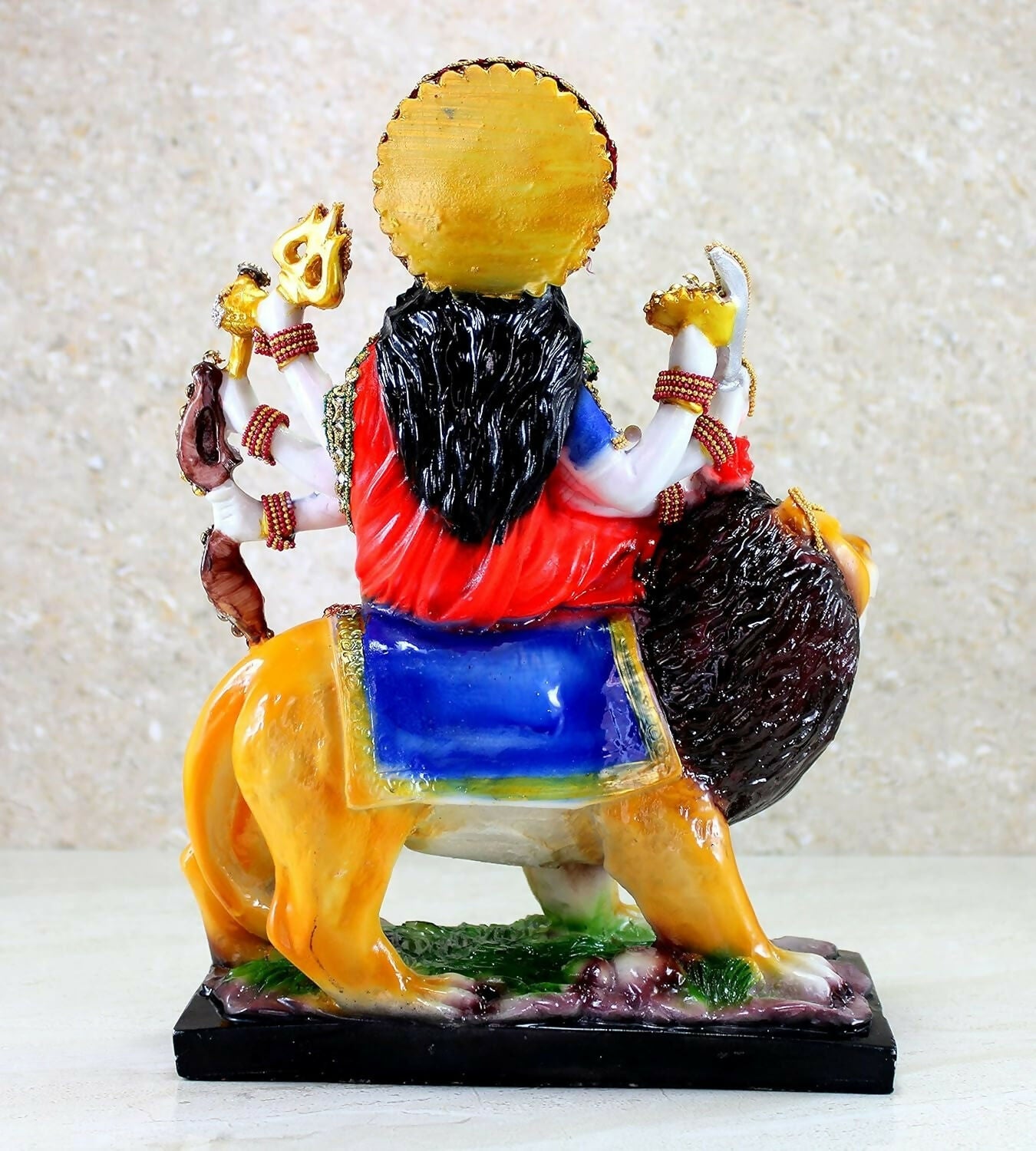 Esplanade Resin Maa Durga Mata Rani Sherawali Murti Idol - Grab2buy