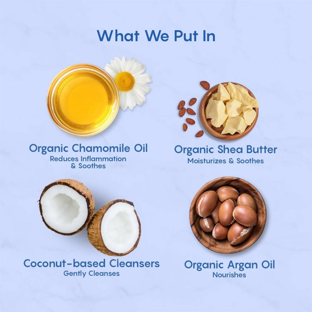 The Moms Co Natural Baby Bath & Body Essentials Ingredients