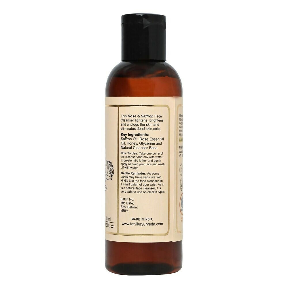Tatvik Ayurveda Kusuma Face Cleanser (Rose & Saffron)  Grab2Buy Tatvik Ayurveda Grab2Buy