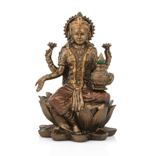 Collectible India Goddess Lakshmi Idol - Grab2buy
