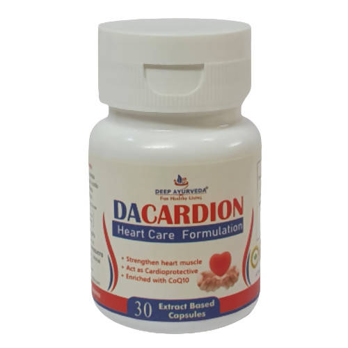 Deep Ayurveda Dacardion 500mg Veg Capsules - Grab2buy