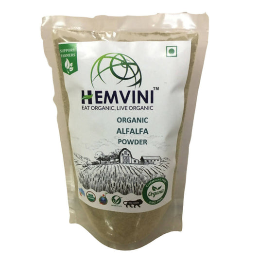 Hemvini Organic Alfalfa Powder 