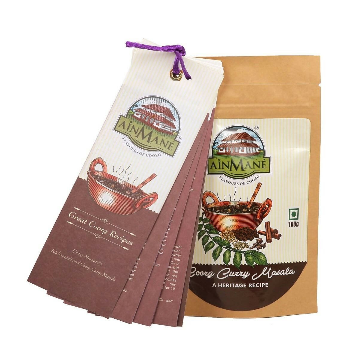 Ainmane Traditional Coorg Curry Masala - Grab2buy