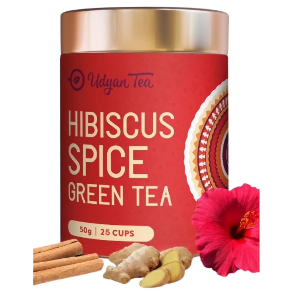 Udyan Tea Hibiscus Spice Green Tea  Grab2Buy Udyan Tea Grab2Buy