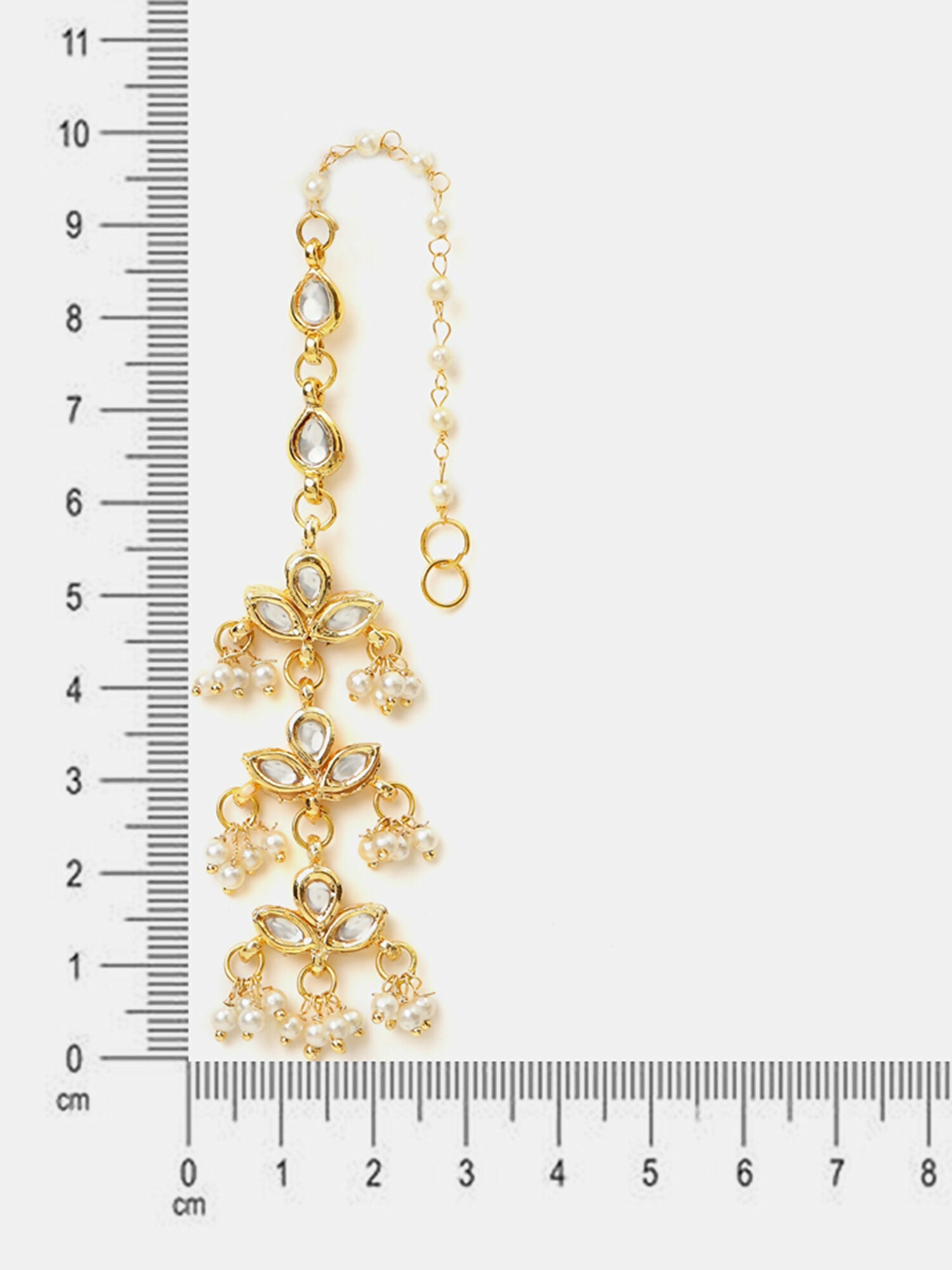Ruby Raang Chandani Moti Earrings