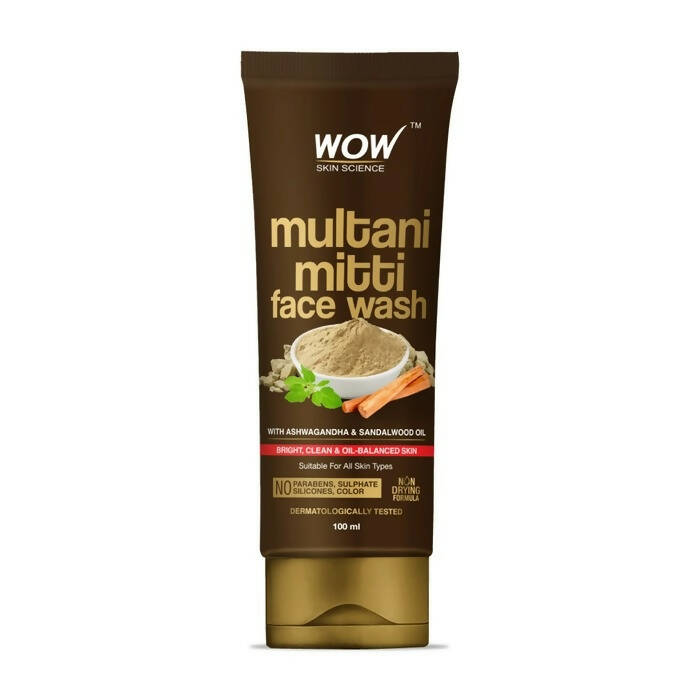 Wow Skin Science Purifying Multani Mitti Face Wash 