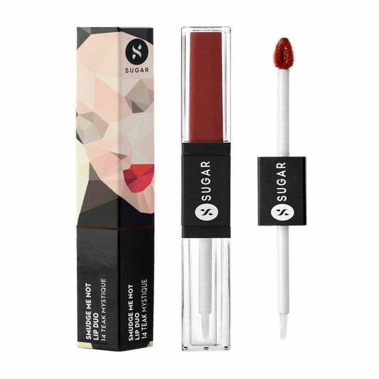 Sugar Smudge Me Not Lip Duo - Teak Mystique (Warm Brown)