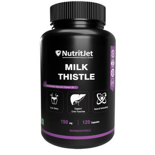 NutritJet Milk Thistle Veg Capsules 