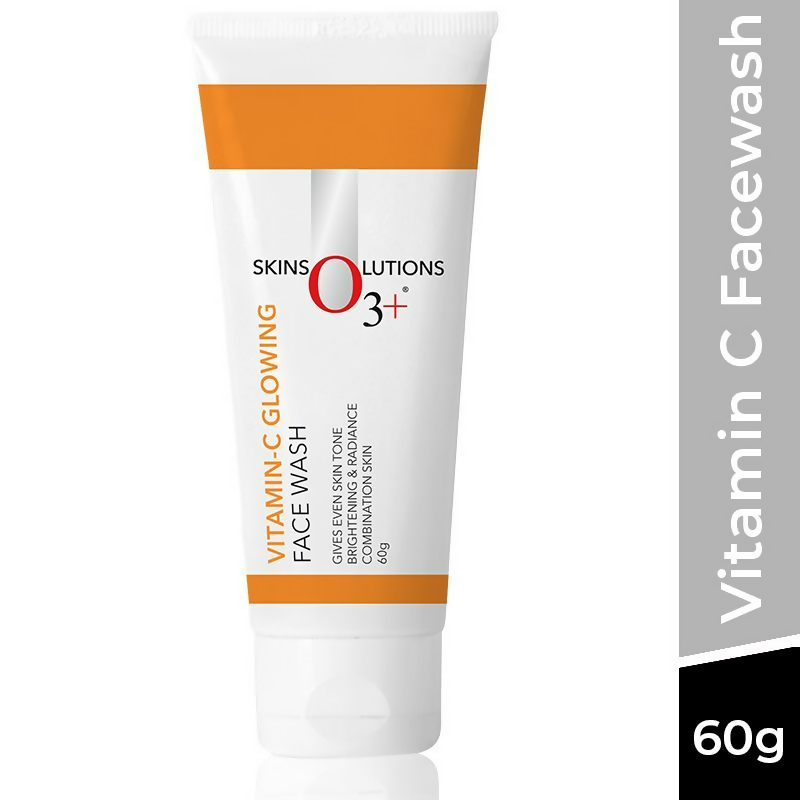 Professional O3+ Vitamin C Face Wash Glow For Daily Brightening & Gentle Cleansing 