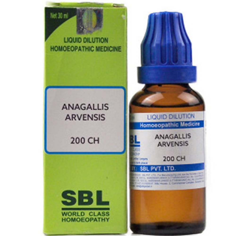 SBL Homeopathy Anagallis Arvensis Dilution 