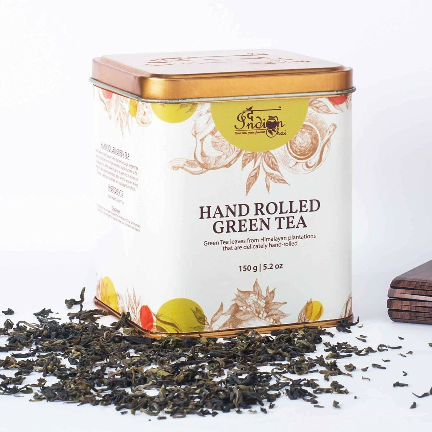 The Indian Chai - Hand Rolled Green Tea 