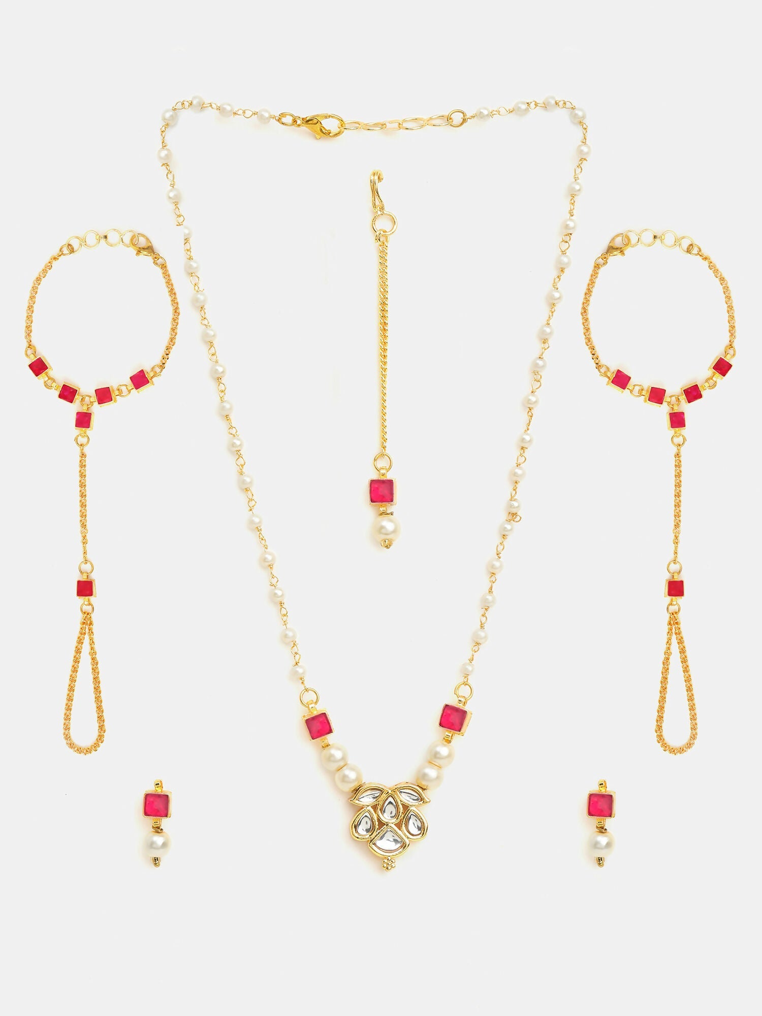 Ruby Raang Dua 4-Piece Jewelry Set