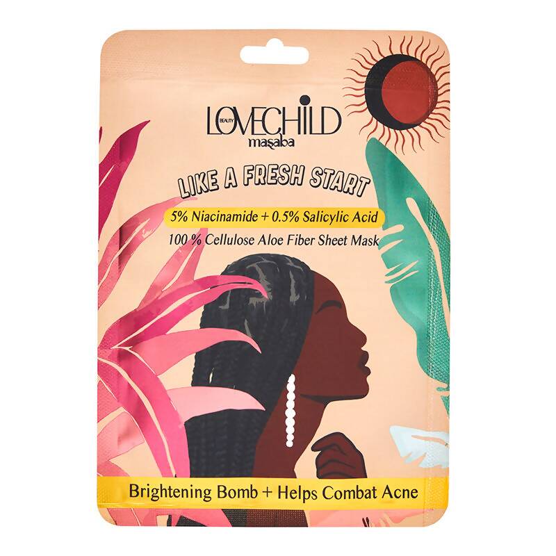 LoveChild By Masaba Gupta Like A Fresh Start - Sheet Mask - Grab2buy