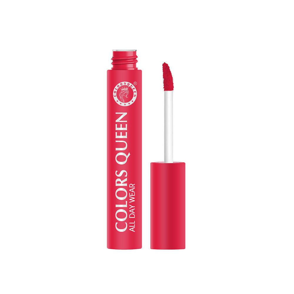 Colors Queen All Day Wear Liquid Lipstick - Pinky Spice 