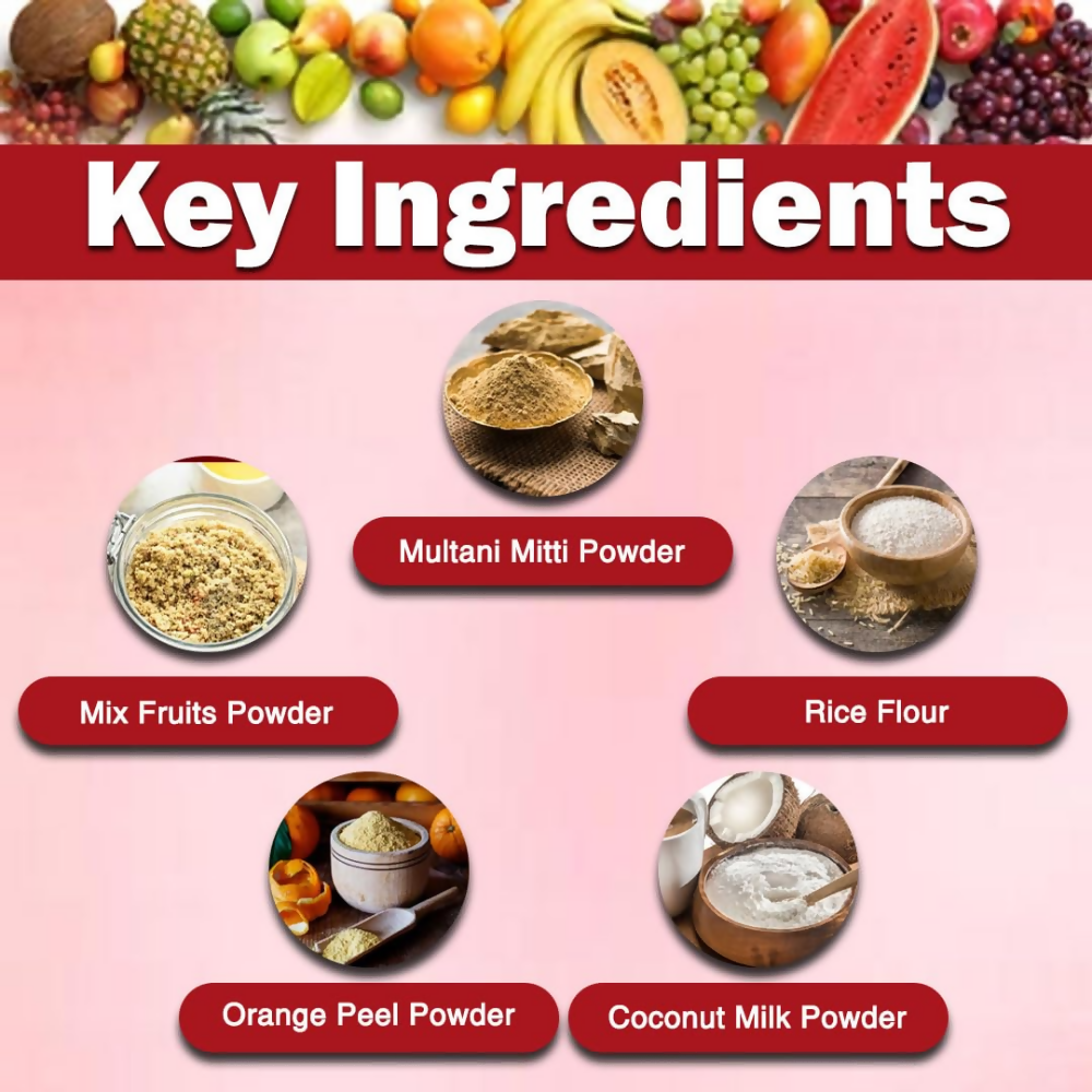 VedicAyurveda Herbal Wax Powder - Mix Fruits  Grab2Buy VedicAyurveda Grab2Buy