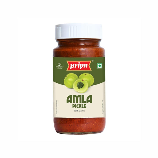Priya Amla Pickle With Garlic - Grab2buy