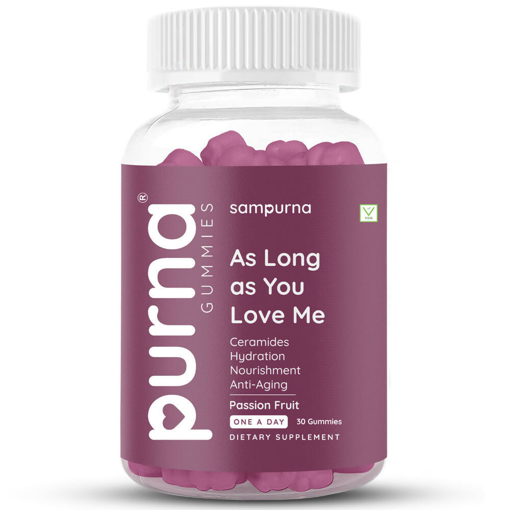 Purna As Long As You Love Me Ceramides Gummies - Passion Fruit  Grab2Buy Purna Grab2Buy