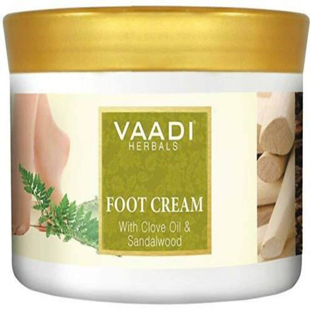 Vaadi Herbals Foot Cream With Clove Oil & Sandalwood 