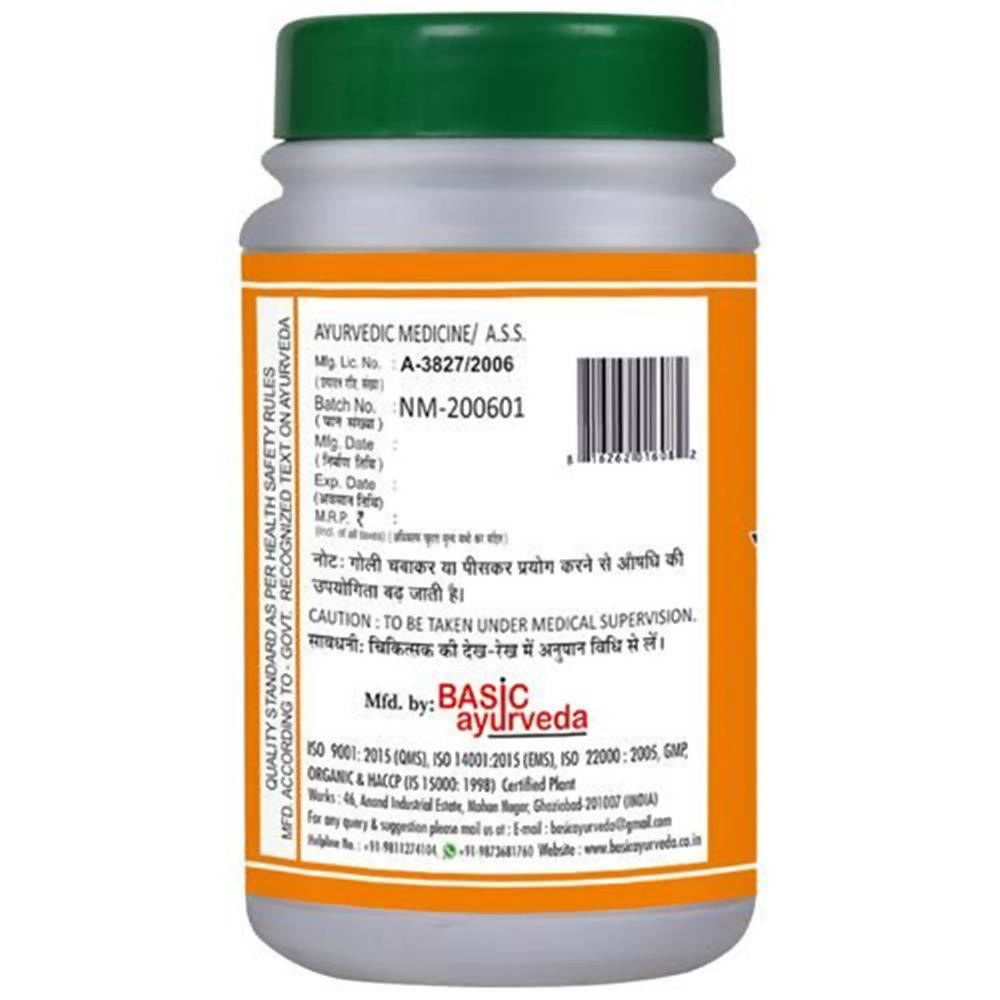 Basic Ayurveda Sjyadi Loh Tablets 