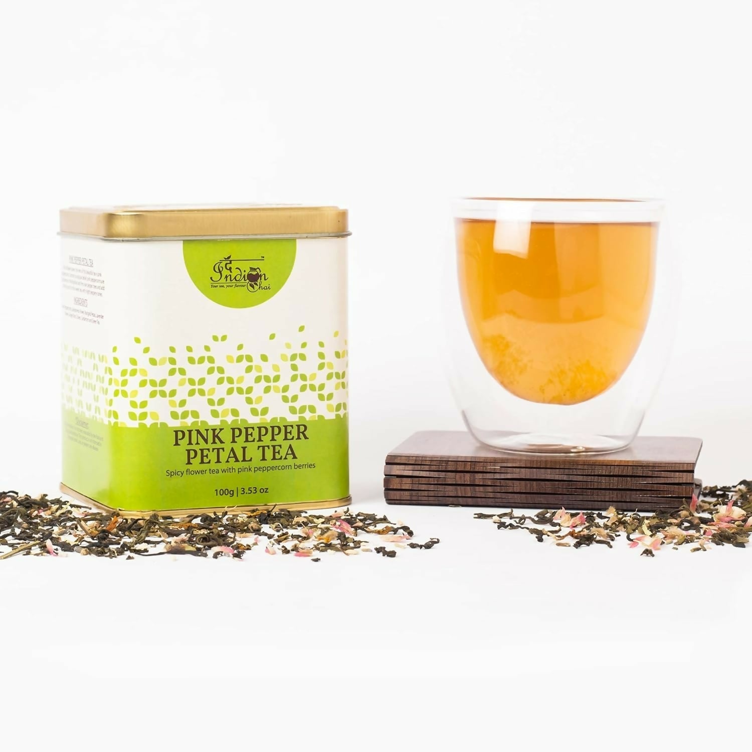 The Indian Chai – Pink Pepper Petal Tea 