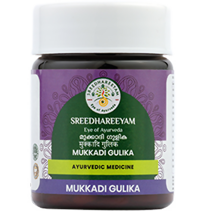 Sreedhareeyam Ayurveda Mukkadi Gulika 