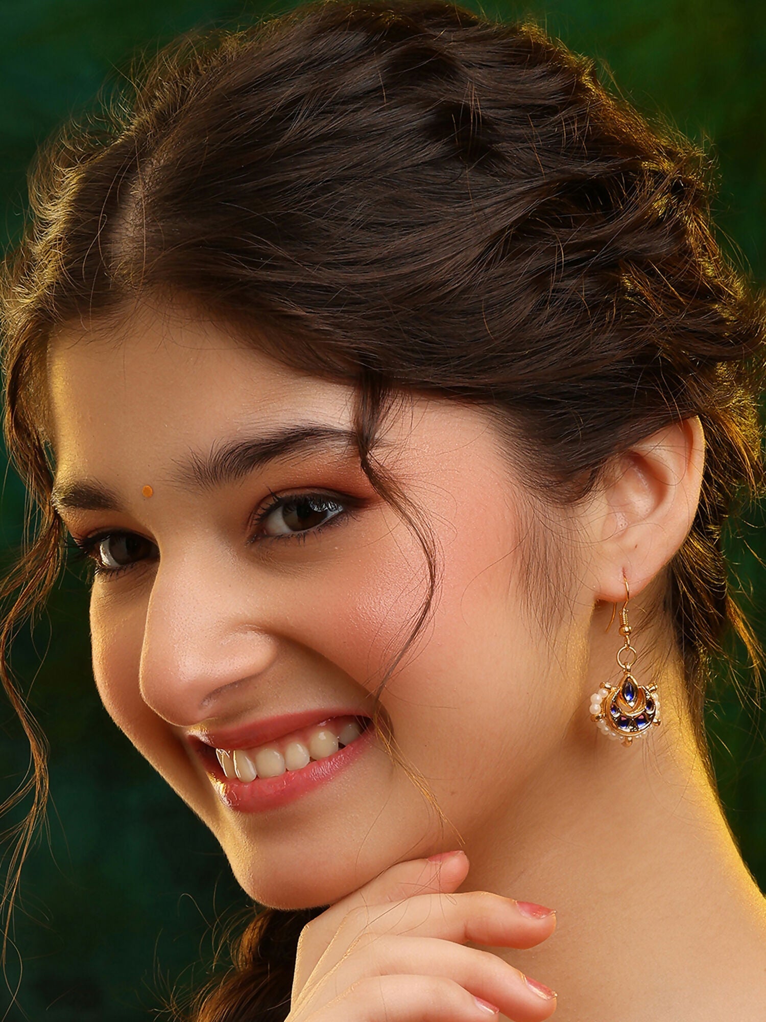 Ruby Raang Nazakat Antique Earrings