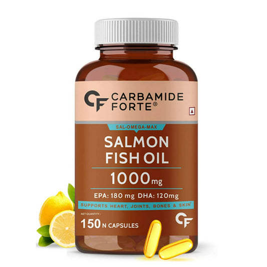 Carbamide Forte Salmon Fish Oil Omega 3 Capsules - Grab2buy