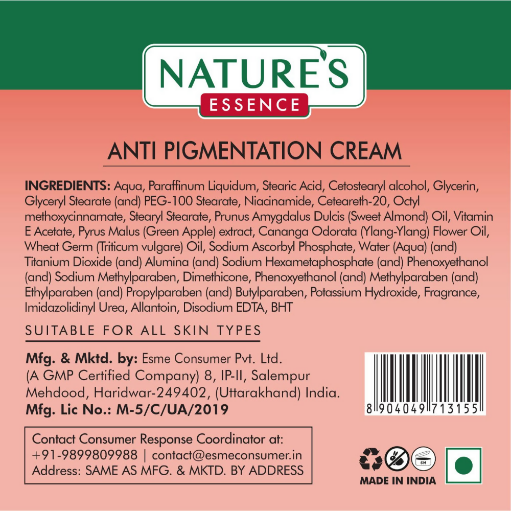Nature's Essence Facialist Anti Pigmentation Cream 