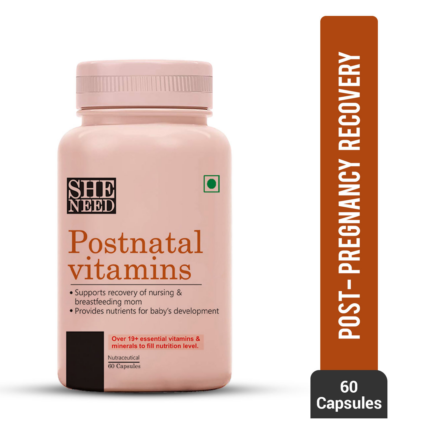 SheNeed Postnatal Vitamins Supports Recovery Capsules 