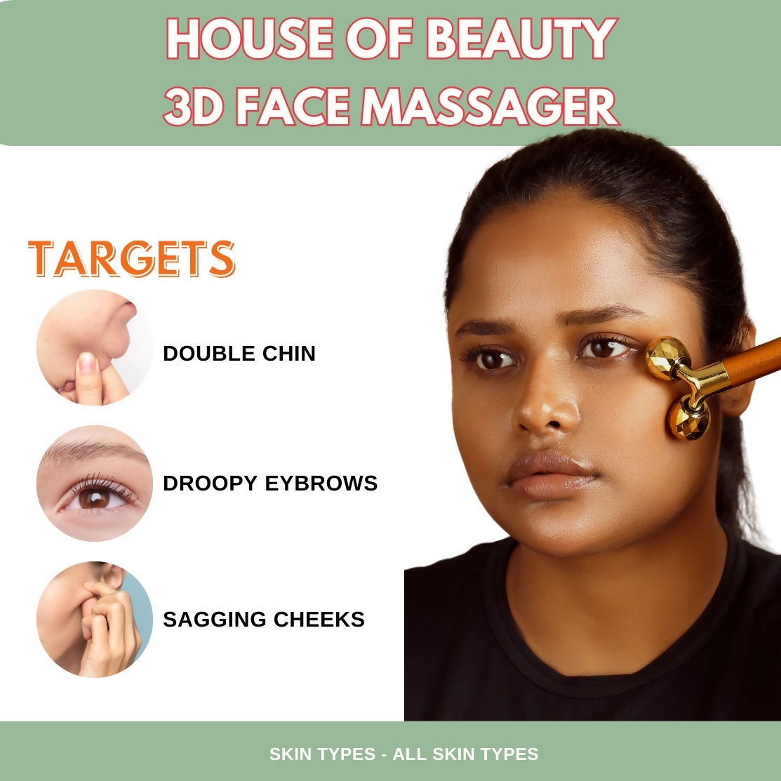 House of Beauty 3D Face Massager 
