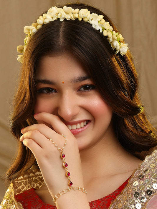 Ruby Raang Mannat Pearl Haath Phool