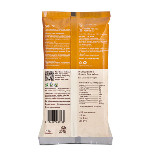 Pure & Sure Organic Ragi Flour 